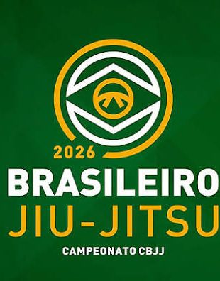 Logo oficial do Campeonato Brasileiro de Jiu-Jitsu CBJJ 2026