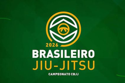 Logo oficial do Campeonato Brasileiro de Jiu-Jitsu CBJJ 2026