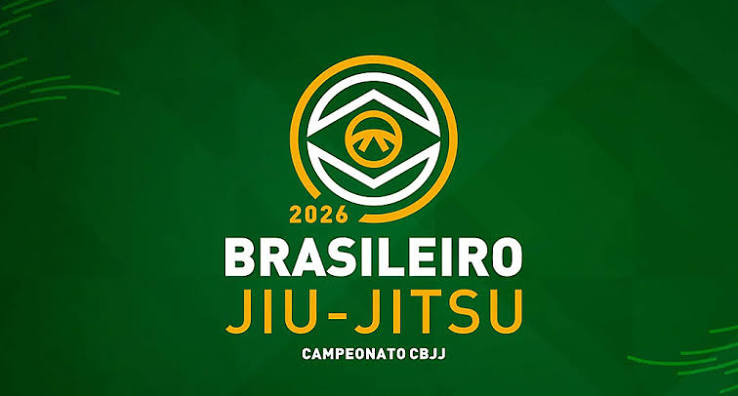 Logo oficial do Campeonato Brasileiro de Jiu-Jitsu CBJJ 2026