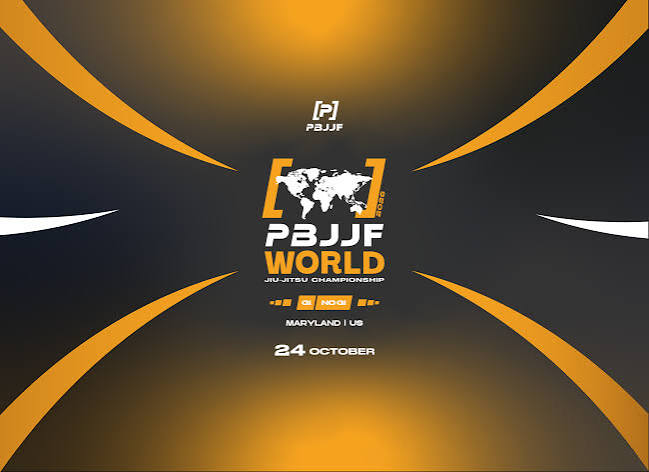 Arte oficial do PBJJF World Jiu-Jitsu Championship 2026, Gi e No-Gi, 24 de outubro em Maryland